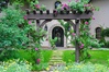 Landscape structures like this entry create a welcoming entrance Structures & Stonework 8