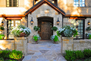 A limited color palette of greens and whites creates an elegant simplicity